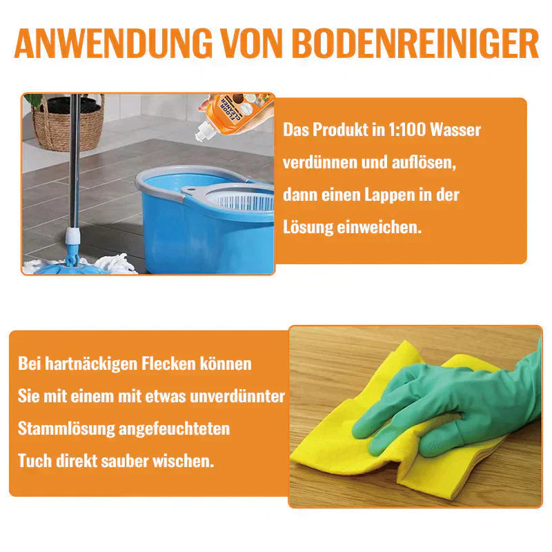 🔥beliebtes Produkt🔥Krachtige decontaminatie vloerreiniger