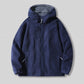 Unisex double layer hooded jacket - super warm, windproof and stylish