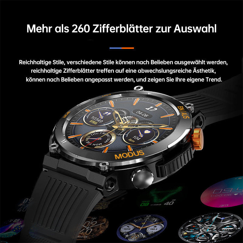 🔥Heute 39% OFF🔥⌚2024 NEW-Sports Outdoor Wasserdichte Smartwatch