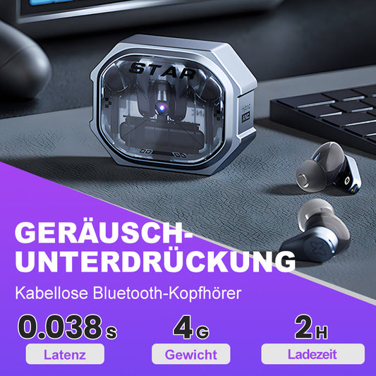 SongX® Kabellose Bluetooth-Ohrhörer mit Geräuschunterdrückung für den Sport