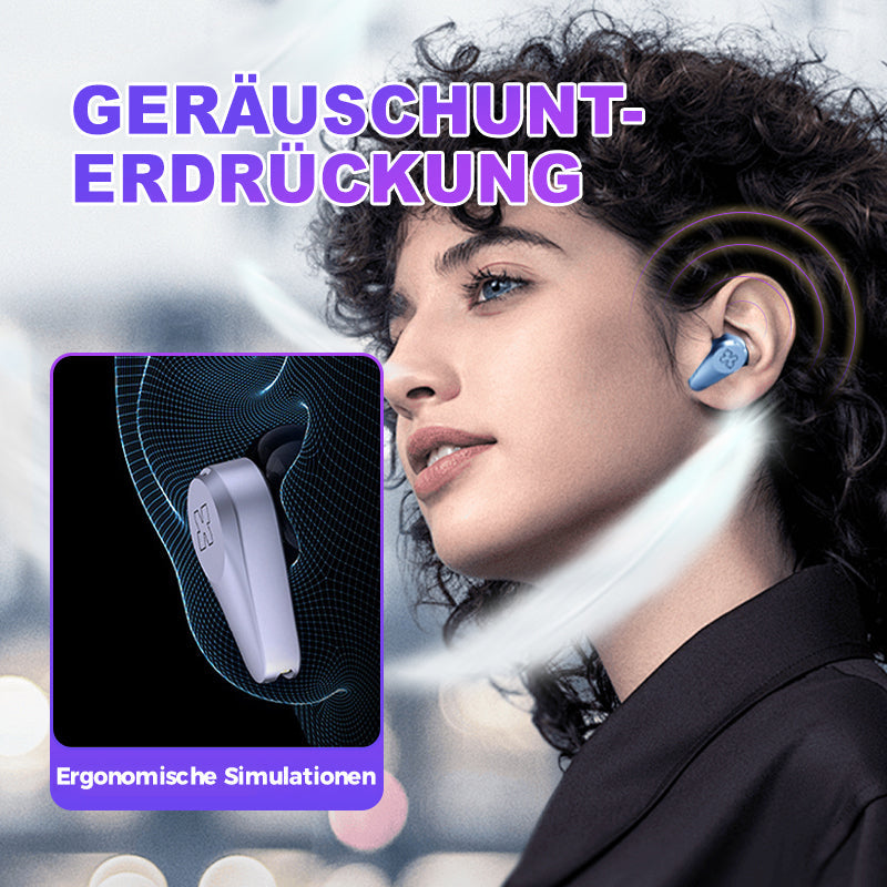 SongX® Kabellose Bluetooth-Ohrhörer mit Geräuschunterdrückung für den Sport