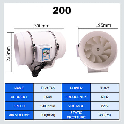 Pressurized Duct Fan✈️Free Versand auf alle Modelle📦