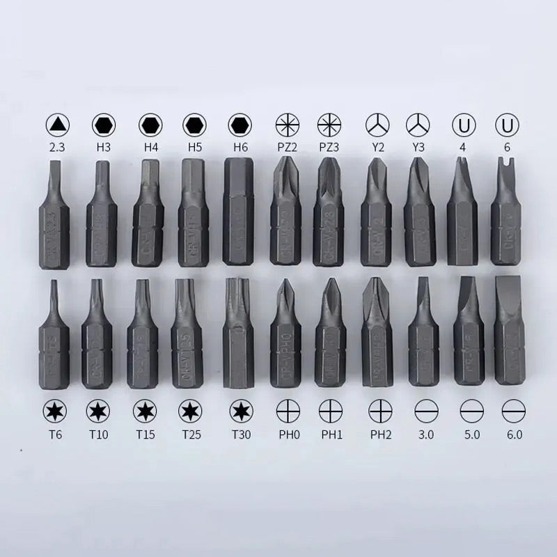 All-In-One Household Precision Screwdriver & Screwdriver Bits Set