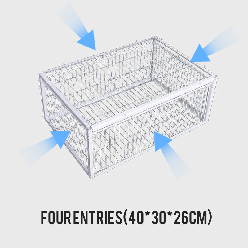 AutoTrap Vogelkäfig - nur Eingang, kein Ausgang