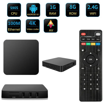 Multifunktionale 4K HD Internet-TV-Set-Top-Box