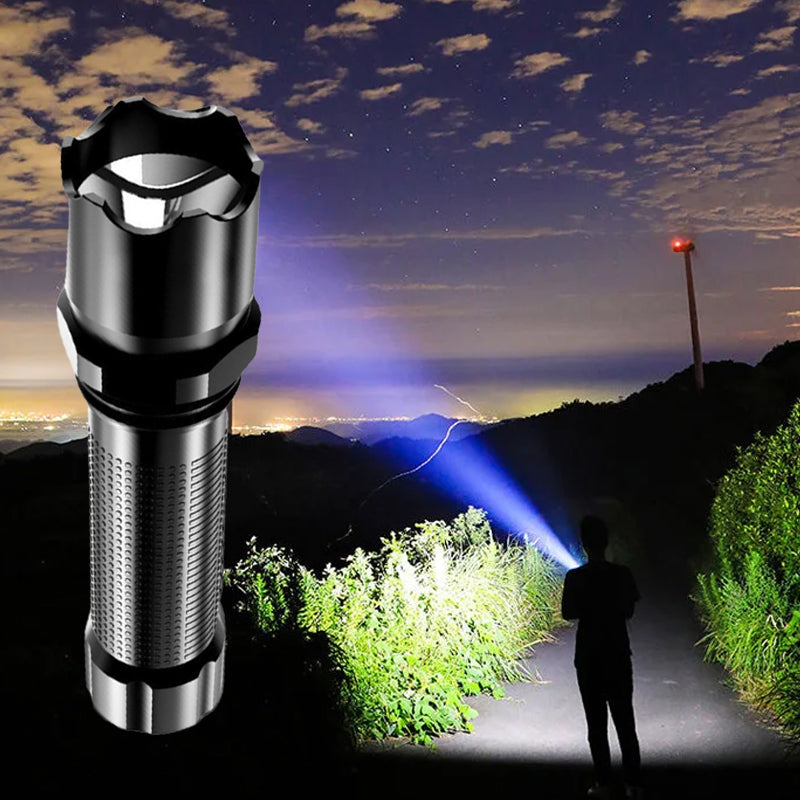 USB aufladbare tragbare Outdoor-Taschenlampe