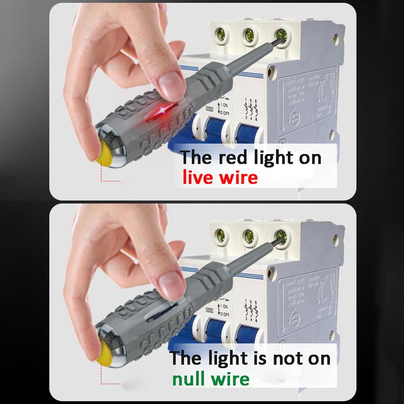 Magnetischer Schraubendreher & Prüfstift 2-in-1