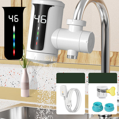 Free Installation Electric Hot Water Dispenser Faucet with LED Screen