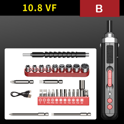 Multifunktionales Elektroschrauber-Set