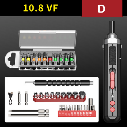 Multifunktionales Elektroschrauber-Set