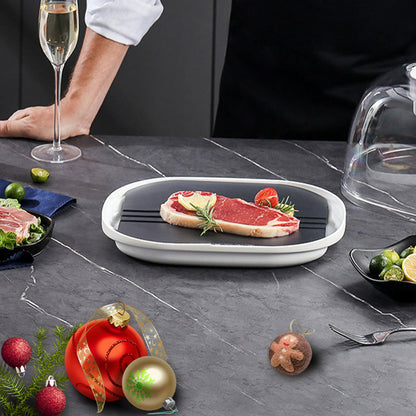 🎁 [Praktisches Geschenk] 🔥 Home Gefrorenes Fleisch Zutaten Auftauen Maschine 🥩