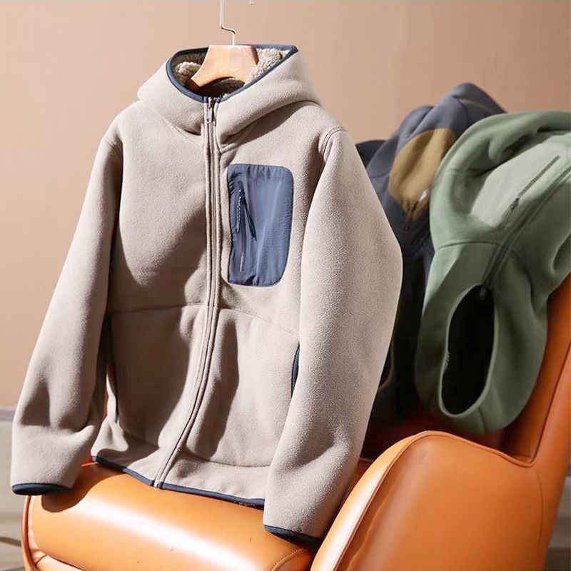 🎁Hooded Cardigan im verdickten künstlichen Kaschmir für Männer - Tolles Geschenk