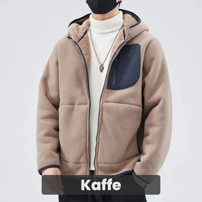 🎁Hooded Cardigan im verdickten künstlichen Kaschmir für Männer - Tolles Geschenk